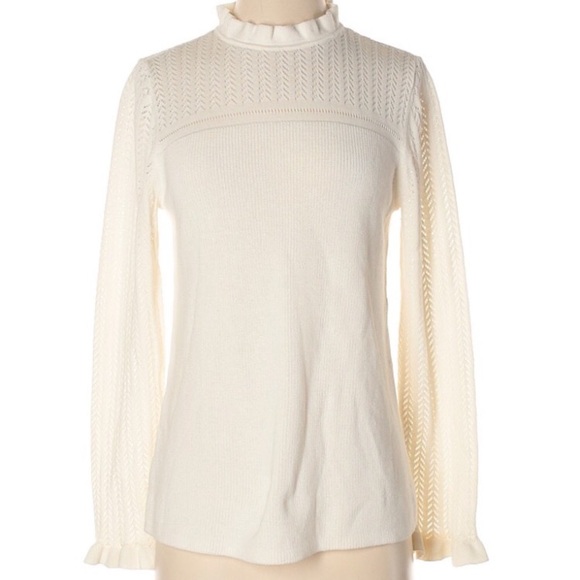 Elegant Cream Sweater - Picture 1 of 2